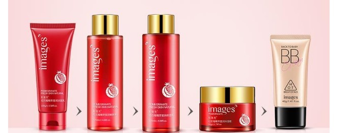 Skincare Set Complete Facial Care for Ladies