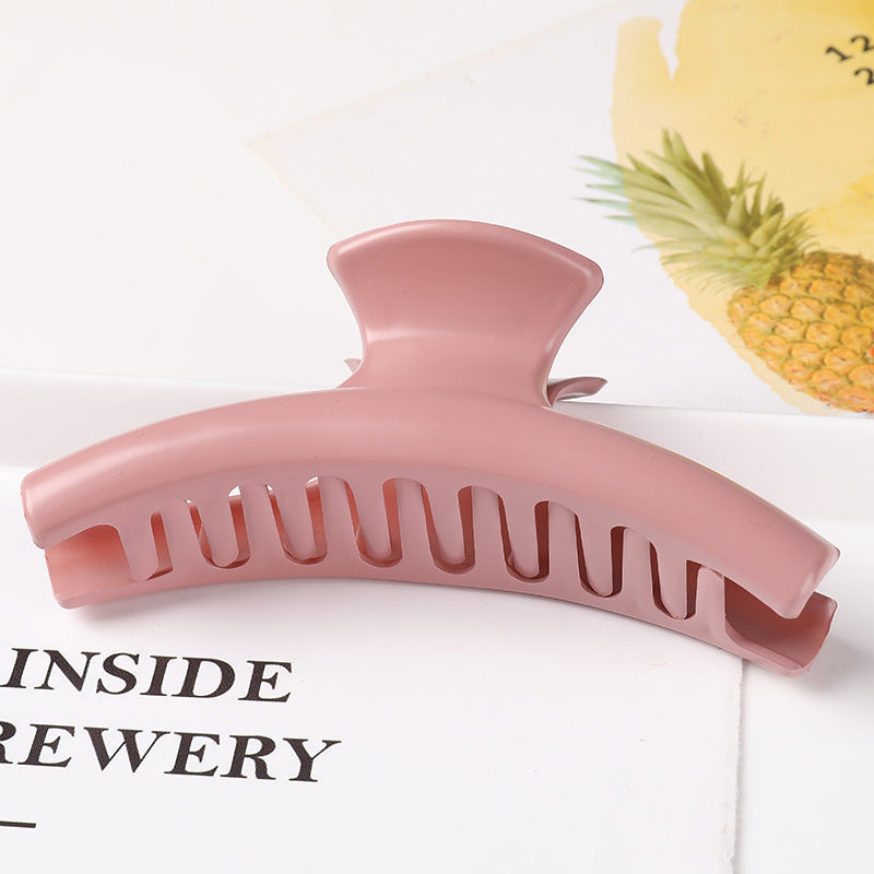 Solid Color Resin Grip with White Crystal