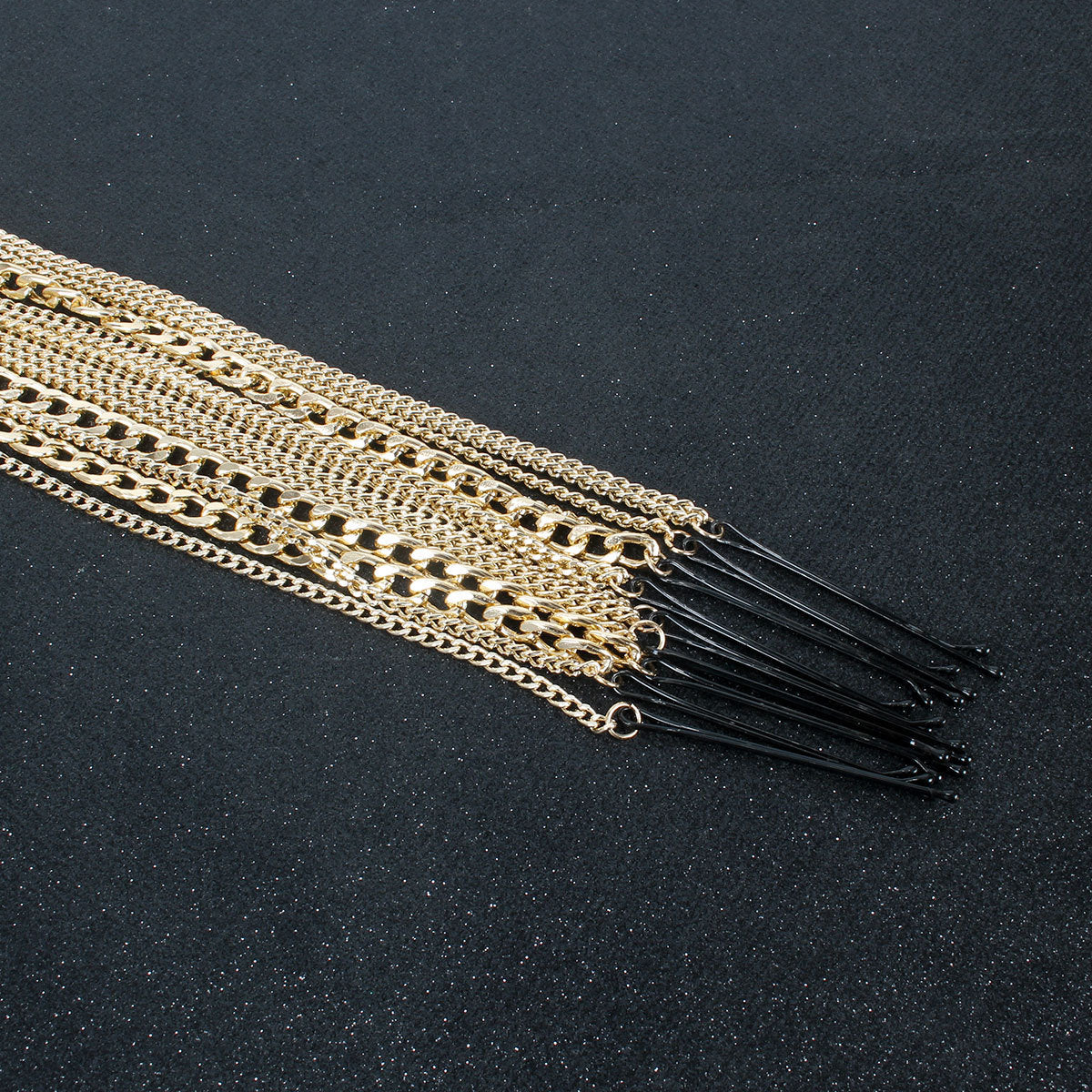 Aluminum Wave Style Hair Accessory