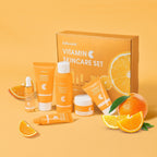 Lakerain Vitamin C Skincare Set 6-Piece Facial Care Kit