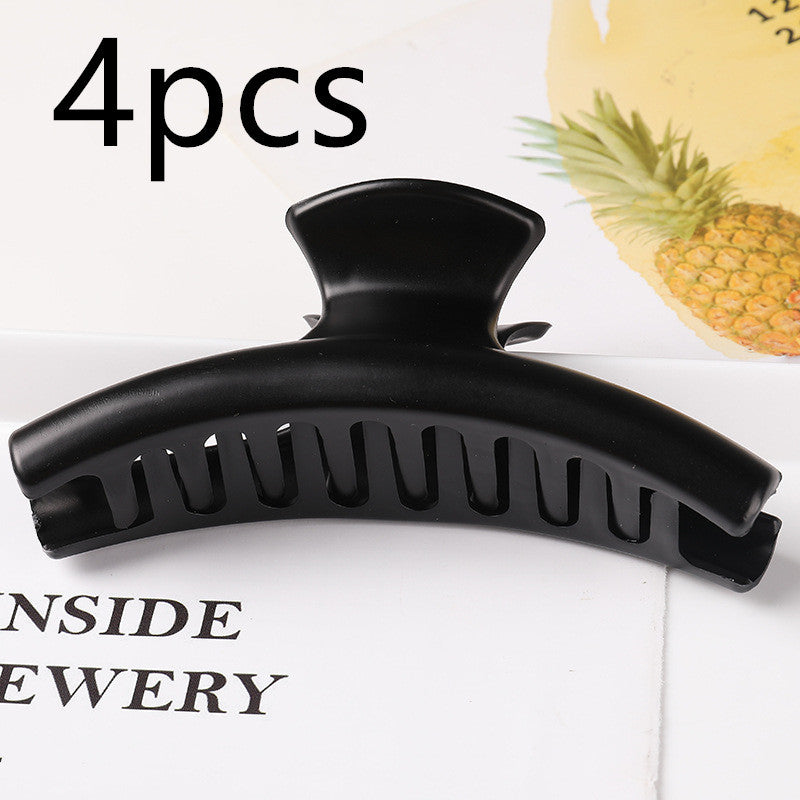 Solid Color Resin Grip with White Crystal