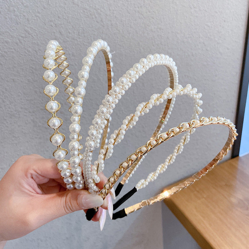 Elegant Imitation Pearl Hair Clip