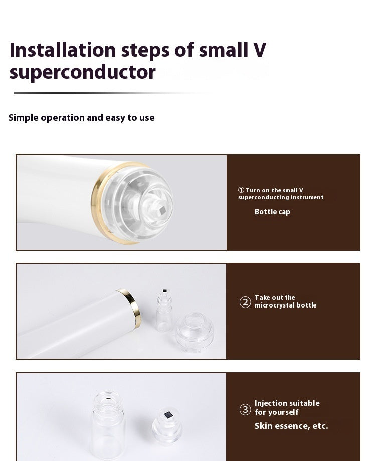 Small V Superconductor Beauty Instrument