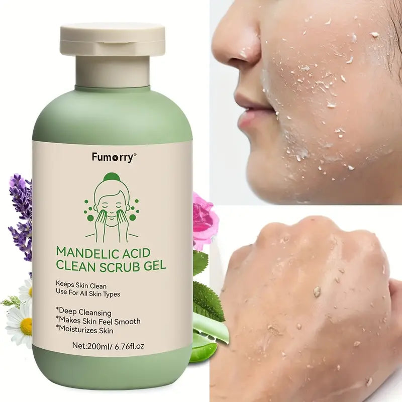 Fumorry™ Mandelic Acid Clean Scrub Gel for Skin Cleansing and Nourishing