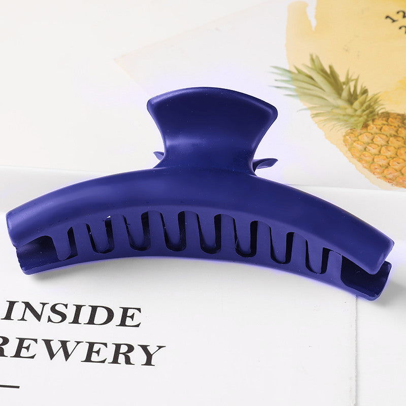 Solid Color Resin Grip with White Crystal