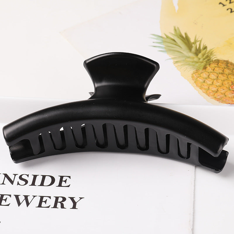 Solid Color Resin Grip with White Crystal