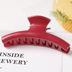 Solid Color Resin Grip with White Crystal