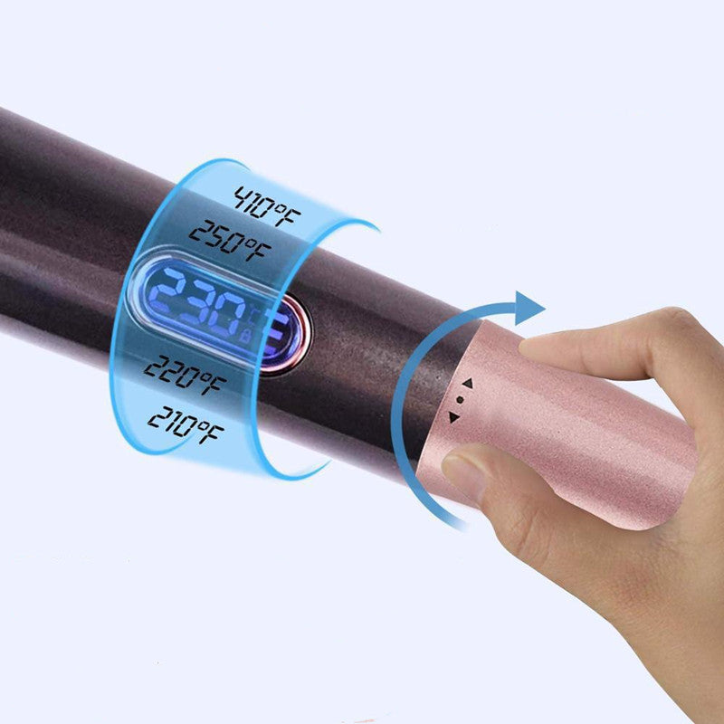 Professional 2-in-1 Hair Straightener & Curler