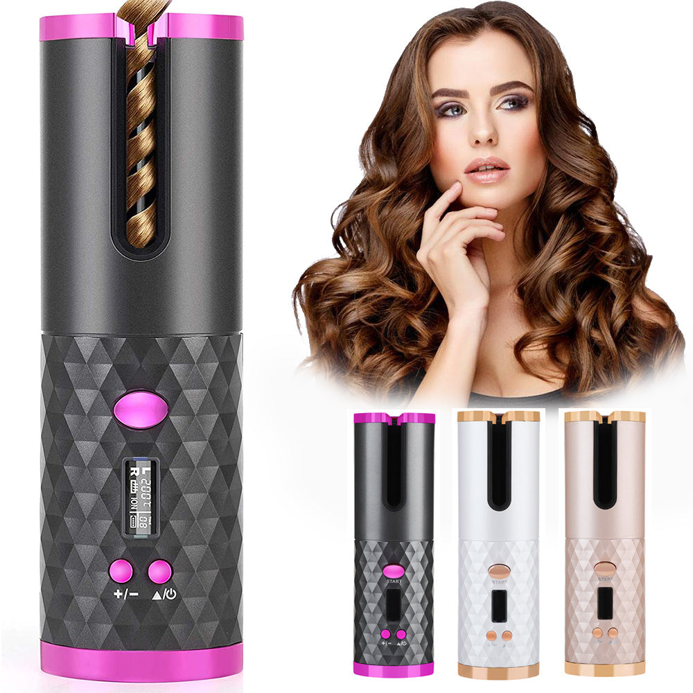 Unbound Cordless Auto Curler