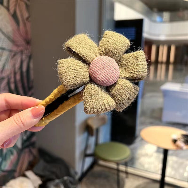 Handmade Floral Cloth Hairpin