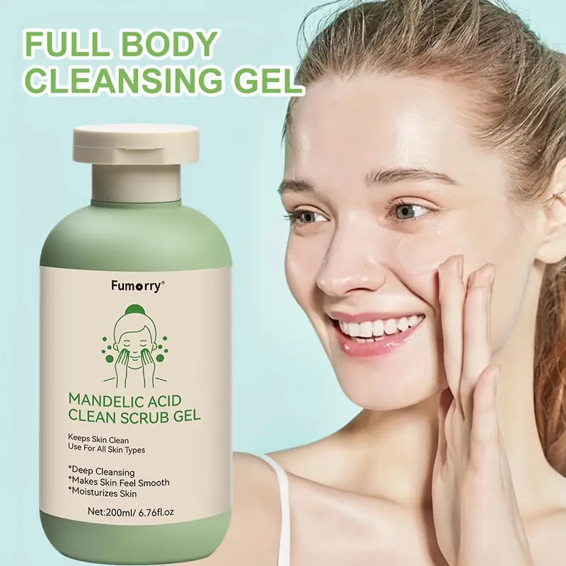 Fumorry™ Mandelic Acid Clean Scrub Gel for Skin Cleansing and Nourishing